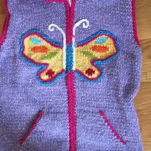 Little Cotton Dress Jackets & Coats - Adorable handmade sweater vest Little Cotton Dress Jackets & Coats - Adorable handmade sweater vest